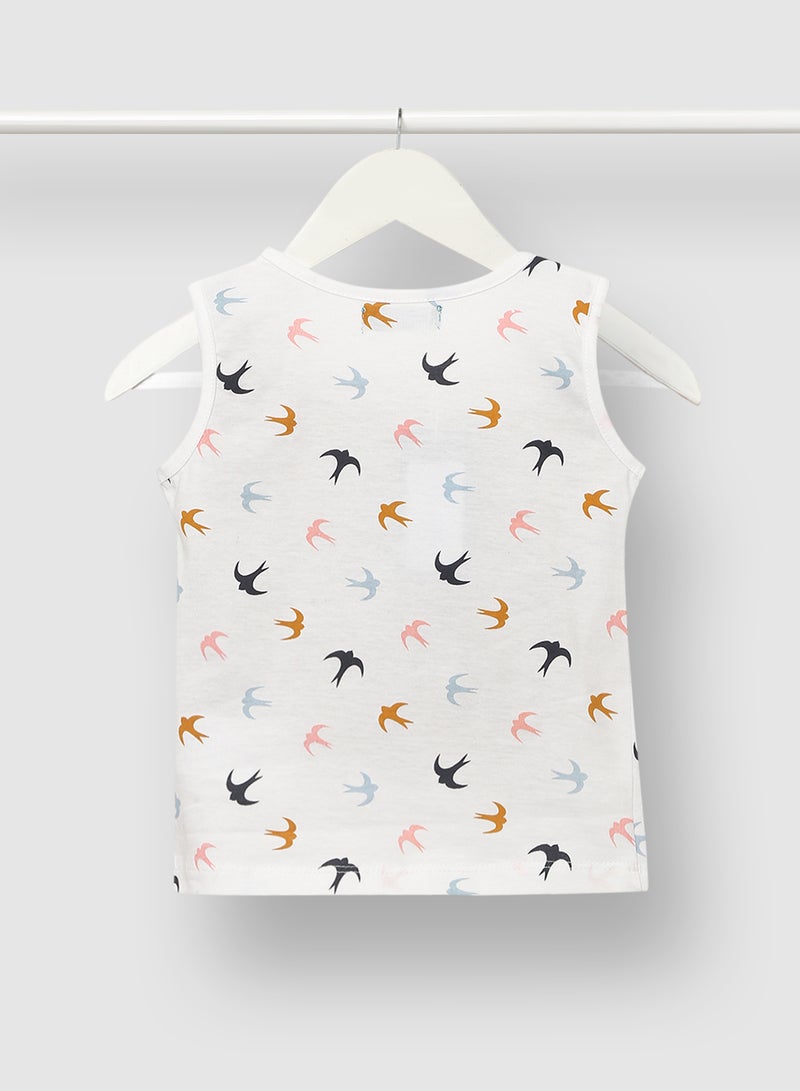 RAHA Long lasting Casual Boys Printed T-Shirt Golden  - Image 2