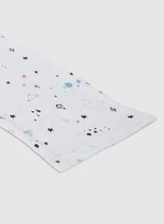 RAHA Cotton Boys Printed Sweatpants White  - Image 3