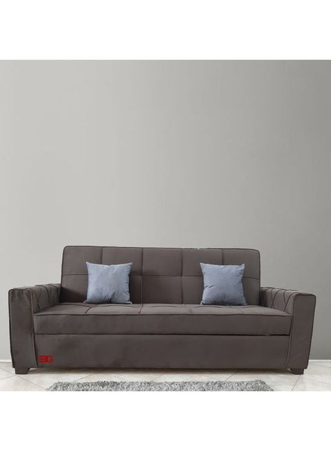 Storage Sofa Bed Dark-Grey 120 x 200cm