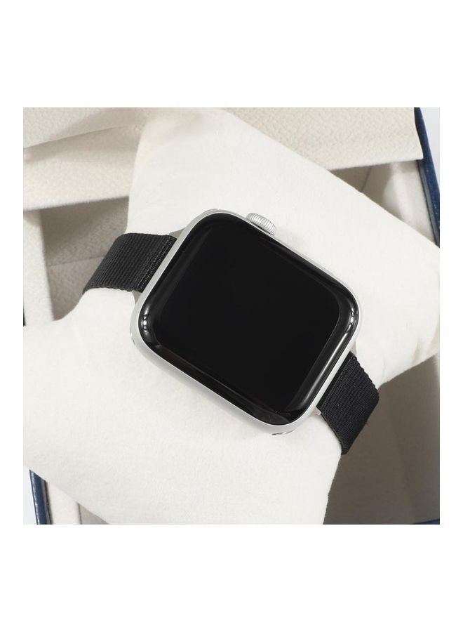 HuHa Woven Canvas Wrist Watchband Black - Image 3