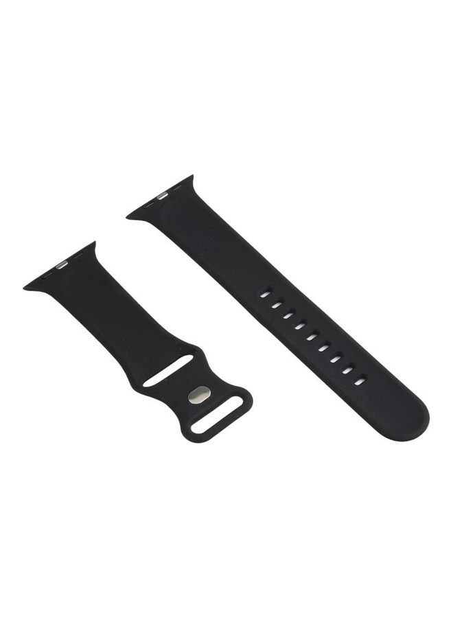 HuHa Replacement Watchband For Apple Watch Black - Image 2