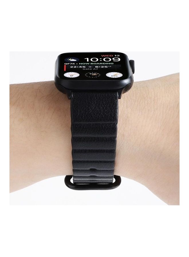 HuHa Loop Stripes Replacement Strap Watchband Black - Image 5