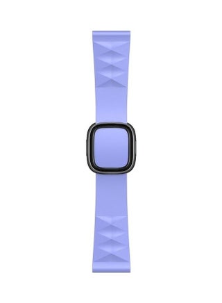 Modern Style Silicone Replacement Strap Watchband For Apple Watch Series 7/6/5/4/3/2/1/SE 45/44/42mm Purple - v1634564137/N51420542A_1
