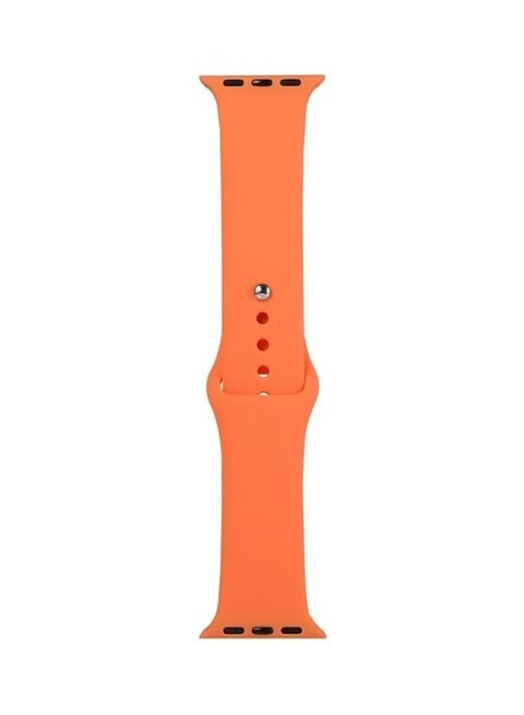 Replacement Watchband for Apple Watch Series 7/6/5/4/3/2/1/SE 38/40/41mm Orange