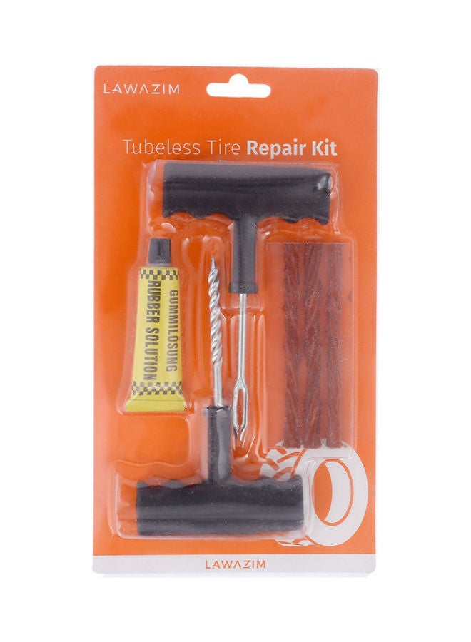 LAWAZIM 12V DC Tire Inflator Air Compressor With Digital Gauge And Tubeless Repair Kit  - Image 3