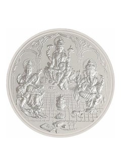 Javeri Jewellery Pure 999 Silver Coin Laxmi Ganesh Saraswati 20g 