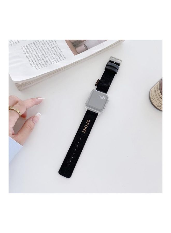 HuHa Replacement Watchband For Apple Watch Black - Image 1
