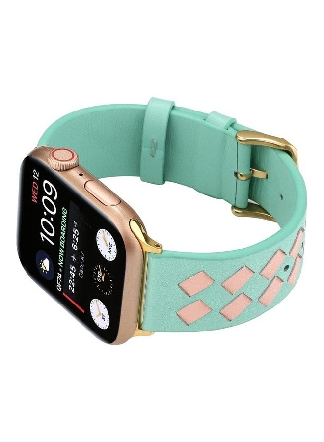 HuHa Replacement Watchband For Apple Watch Green/Pink - Image 4