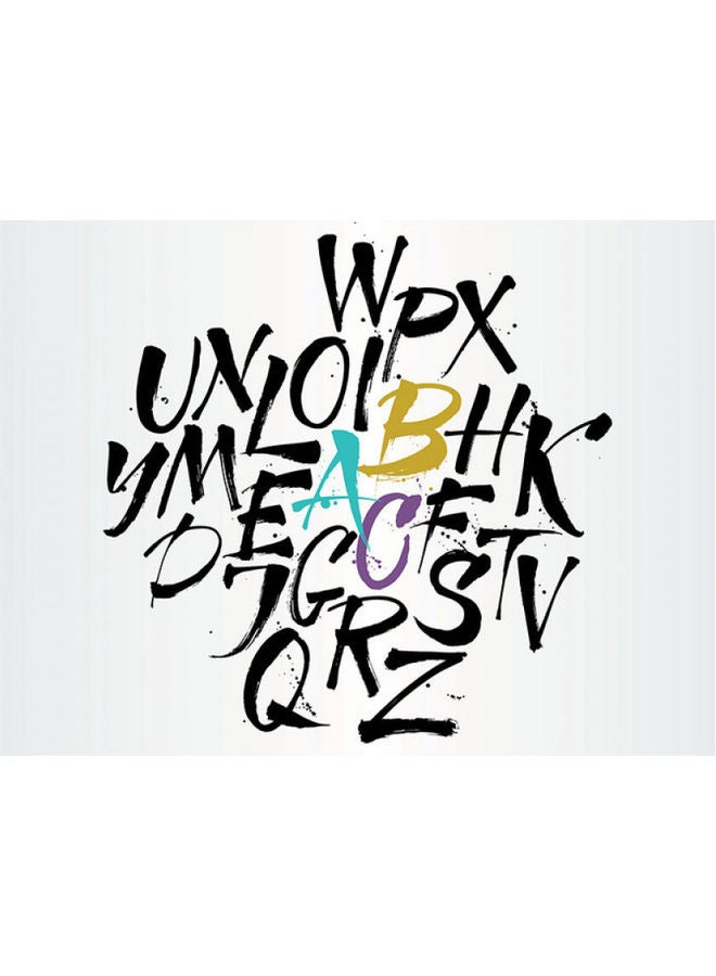 ساسب طلاء للجدران متعدد الألوان 80 x 60سم - Image 1