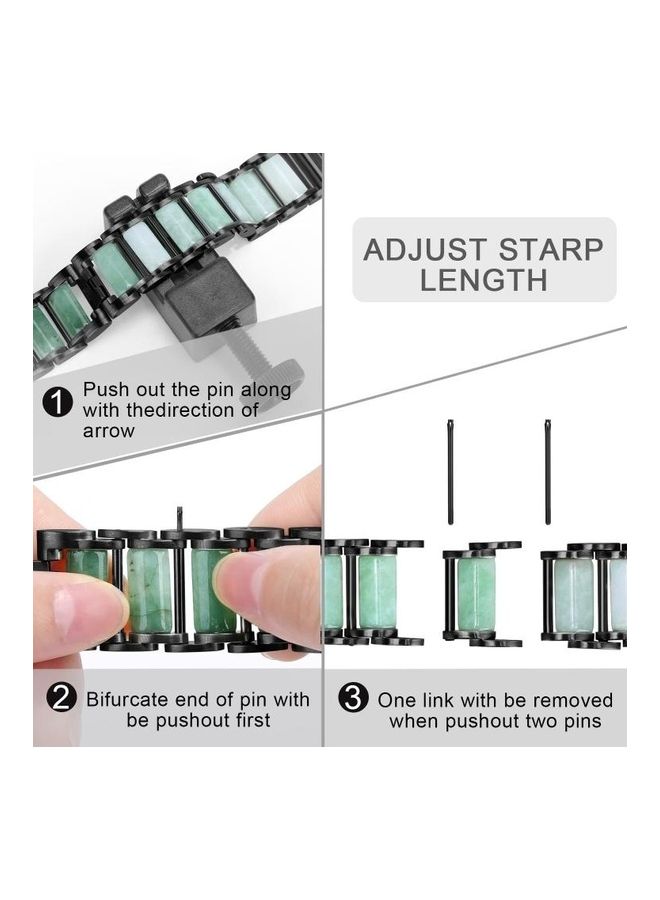 HuHa Emerald Watch Strap Black  - Image 4