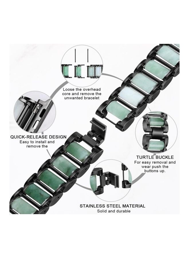 HuHa Emerald Watch Strap Black  - Image 5