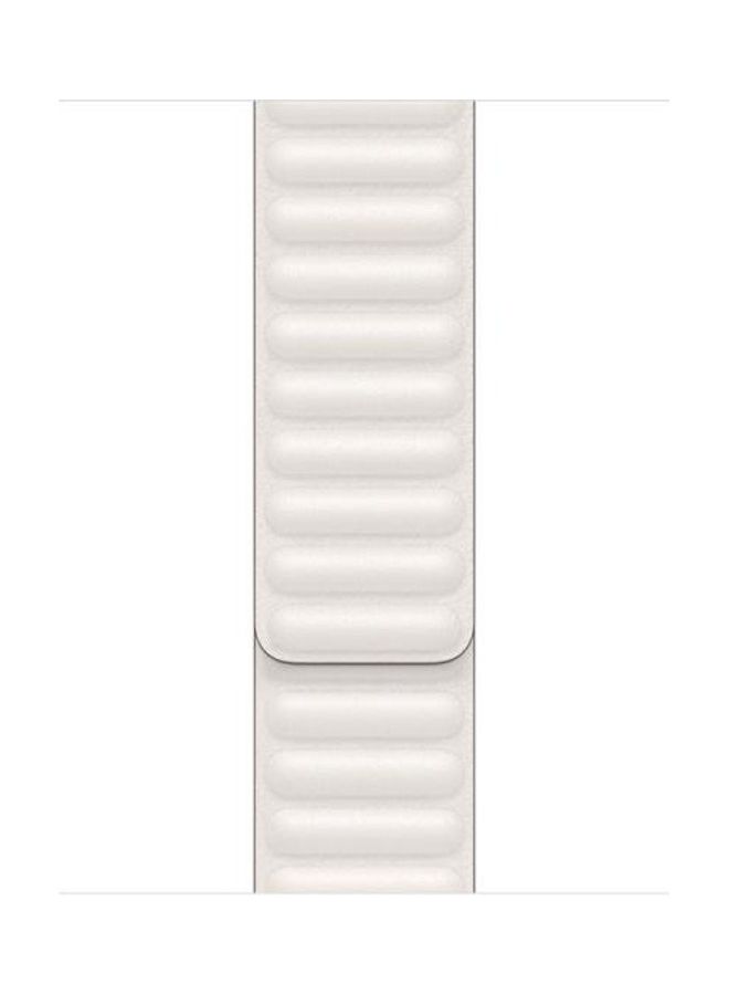 HuHa - Replacement Watchband for Apple Watch Series 7/6/5/4/3/2/1/SE 38/40/41mm White - Image 1