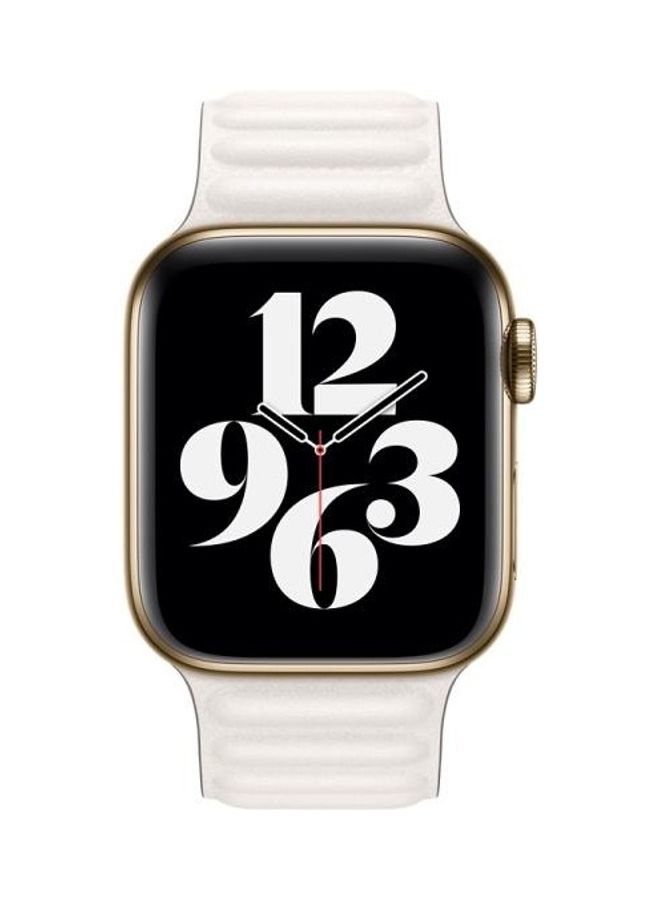 HuHa - Replacement Watchband for Apple Watch Series 7/6/5/4/3/2/1/SE 38/40/41mm White - Image 1