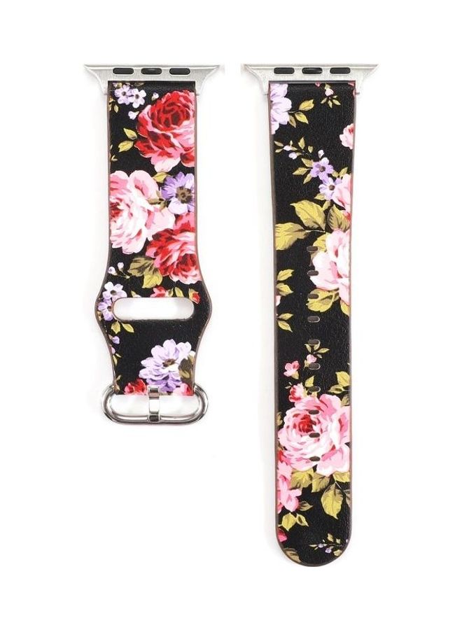 HuHa Replacement Watchband For Apple Watch Black/Pink - Image 1