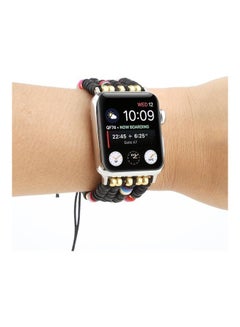 HuHa Bohemian Style Soft Ceramic Beaded Strap Black  - Image 5