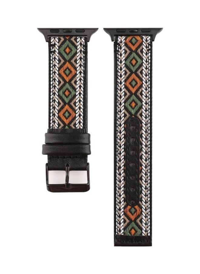 HuHa - Replacement Watchband for Apple Watch Series 7/6/5/4/3/2/1/SE 42/44/45mm Retro - Image 1