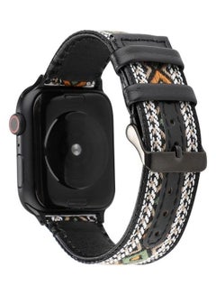 Replacement Watchband for Apple Watch Series 7/6/5/4/3/2/1/SE 42/44/45mm Retro