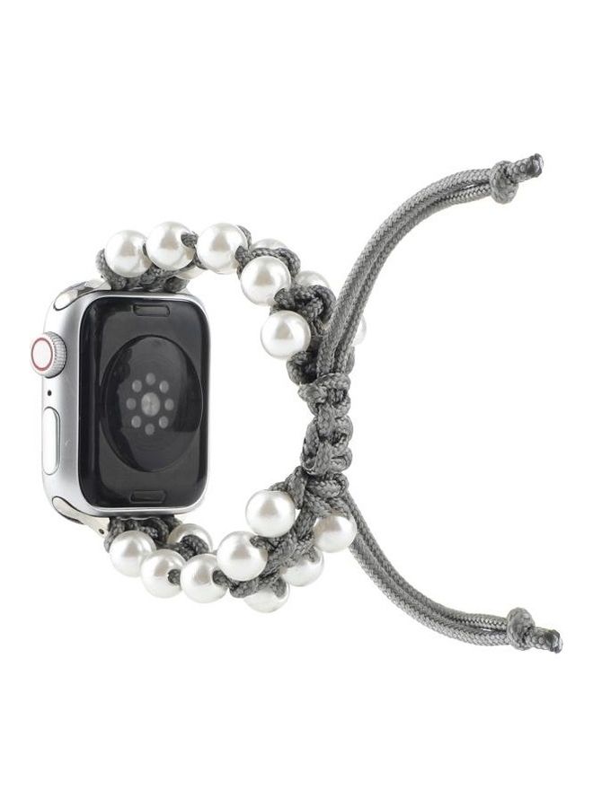 HuHa Umbrella Rope Bead Replacement Watchband Grey - Image 3