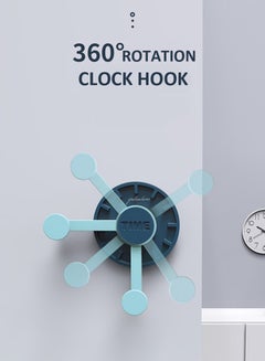 fashionhome Multi Purpose Creative Clock Hook Orange 5x7.3cm  - Image 4