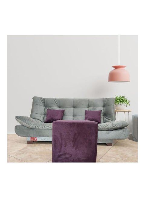 Classic Corner Bed Grey 120×190cm