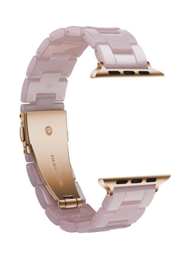 HuHa Women's Simple Fashion Resin Strap for Apple Watch Series 5/4/3/2/1 38-40mm - Image 2