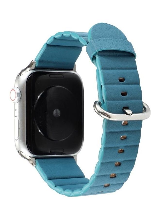 HuHa Loop Stripes Replacement Watchband Sky Blue - Image 2