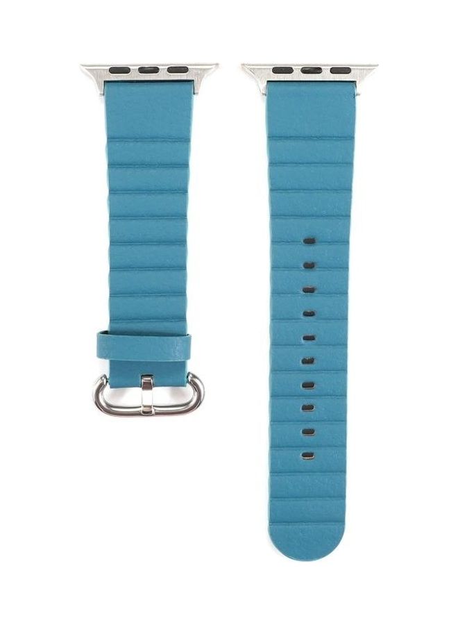 HuHa Loop Stripes Replacement Watchband Sky Blue - Image 1