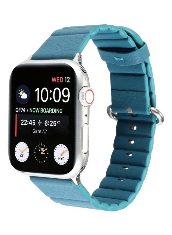 HuHa Loop Stripes Replacement Watchband Sky Blue - Image 3