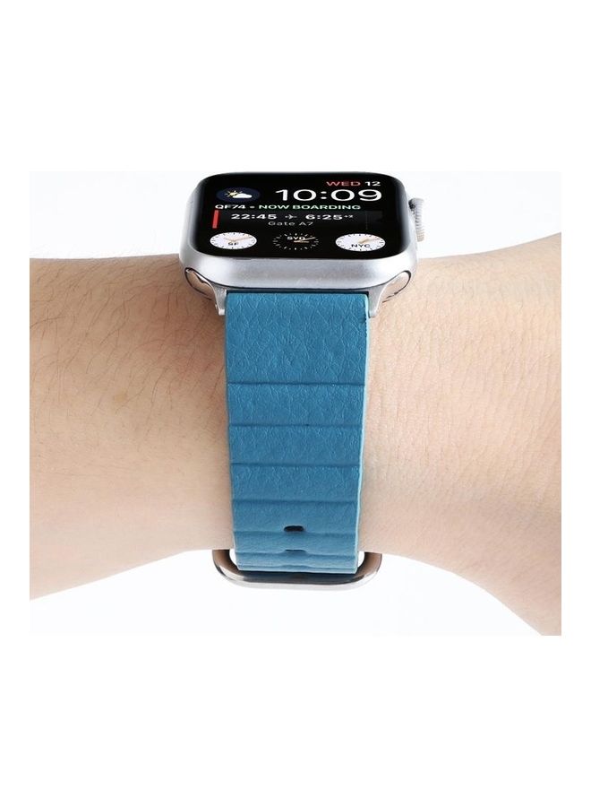 HuHa Loop Stripes Replacement Watchband Sky Blue - Image 5