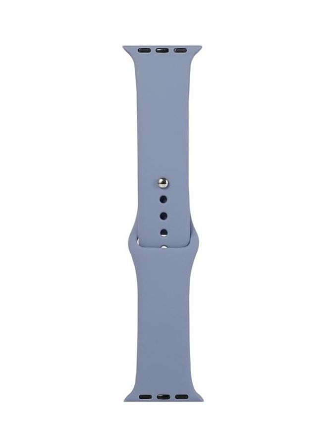 HuHa - Replacement Watchband for Apple Watch Series 7/6/5/4/3/2/1/SE 38/40/41mm Grey - Image 1