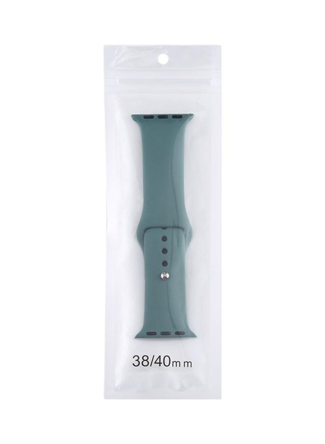 HuHa - Replacement Watchband for Apple Watch Series 7/6/5/4/3/2/1/SE 38/40/41mm Grey - Image 1