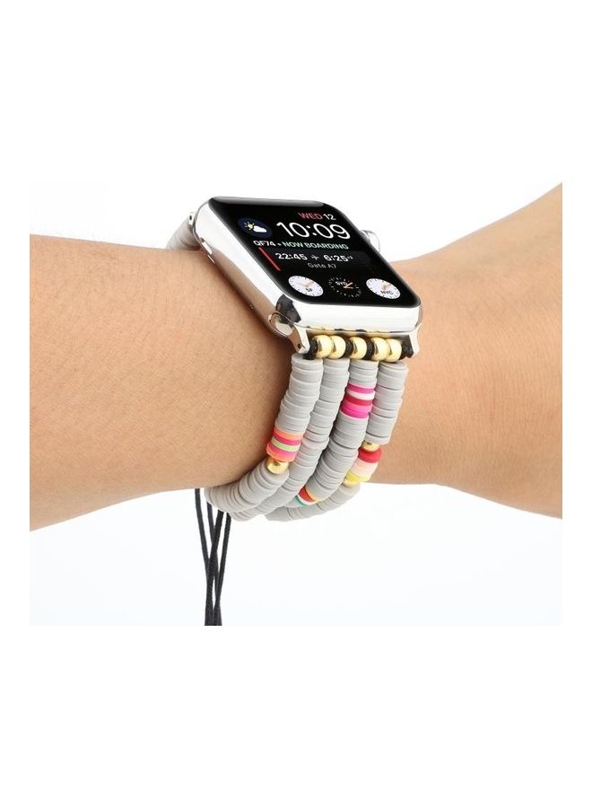 HuHa Replacement Watchband For Apple Watch Grey - Image 4
