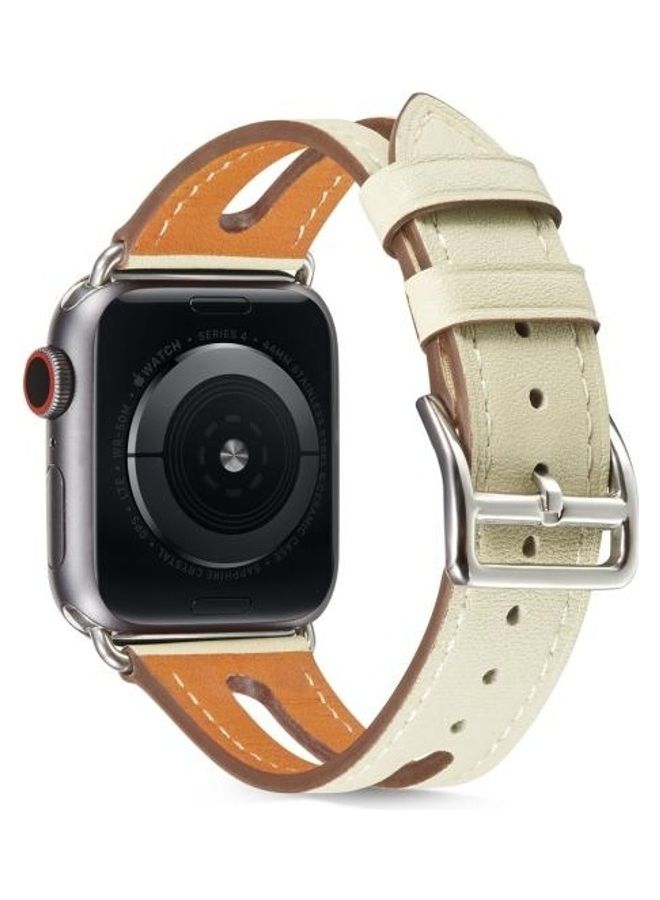 HuHa - Replacement Watchband For Apple Watch Creamy White - Image 1