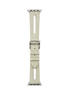 Replacement Watchband For Apple Watch Creamy White