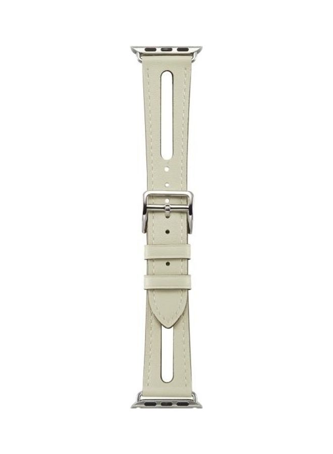 HuHa - Replacement Watchband For Apple Watch Creamy White - Image 1