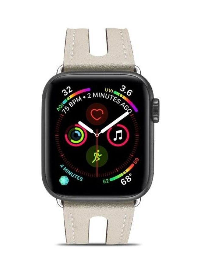 HuHa - Replacement Watchband For Apple Watch Creamy White - Image 1