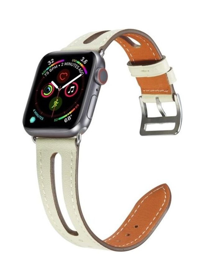 HuHa - Replacement Watchband For Apple Watch Creamy White - Image 1