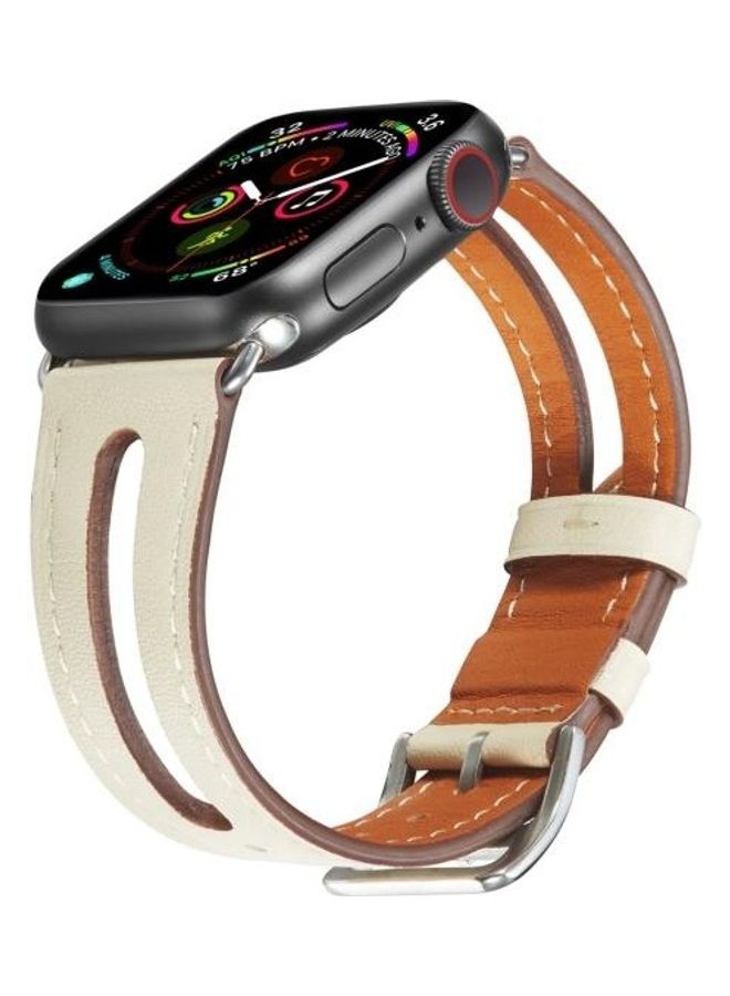 HuHa - Replacement Watchband For Apple Watch Creamy White - Image 1