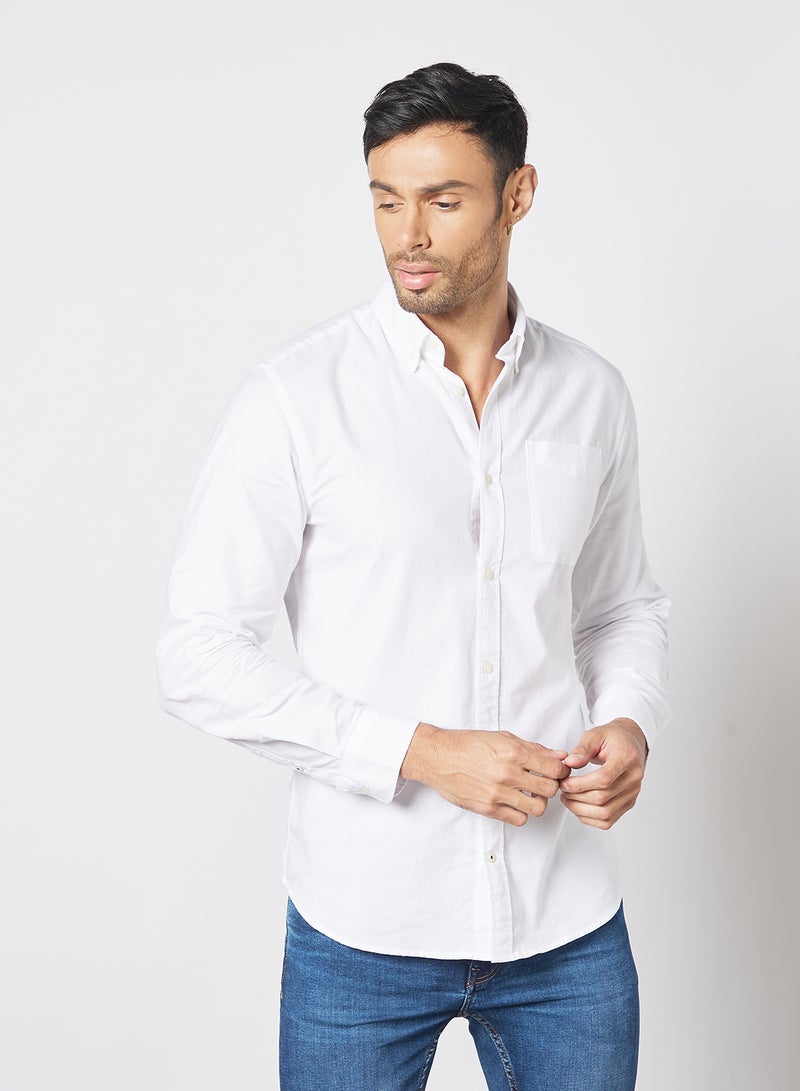 Keith Oxford Shirt White - v1634569257/N51015193V_1