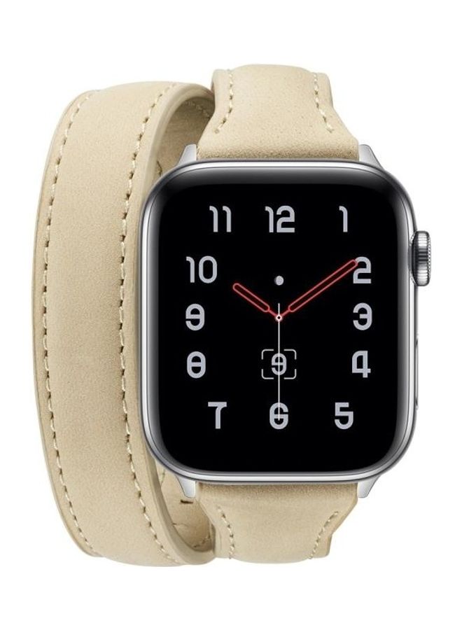 HuHa Replacement Watchband For Apple Watch Creamy White  - Image 2