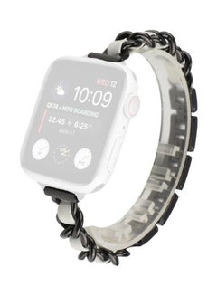 Replacement Strap For Apple Watch Series Black/White