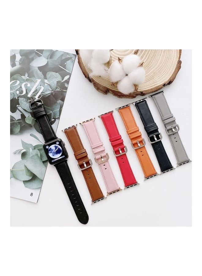 HuHa Ethnic Replacement Watchband for Apple Watch Series 1/2/3/4/5/6/7/SE 42/44/45mm Pink - Image 2