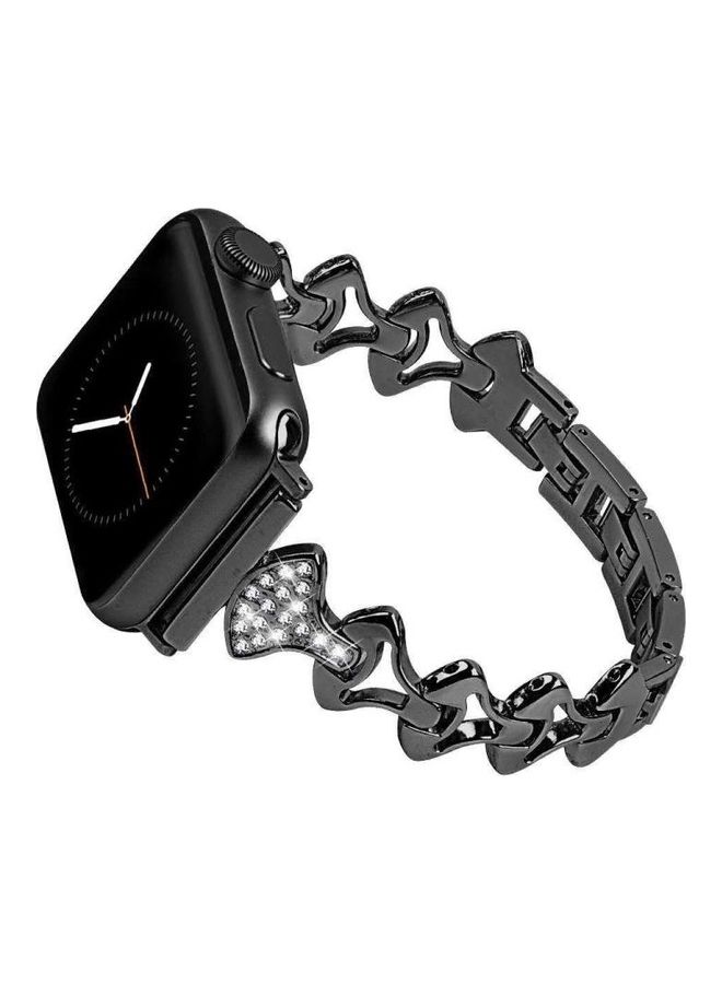 HuHa Replacement Watchband For Apple Watch Black - Image 3