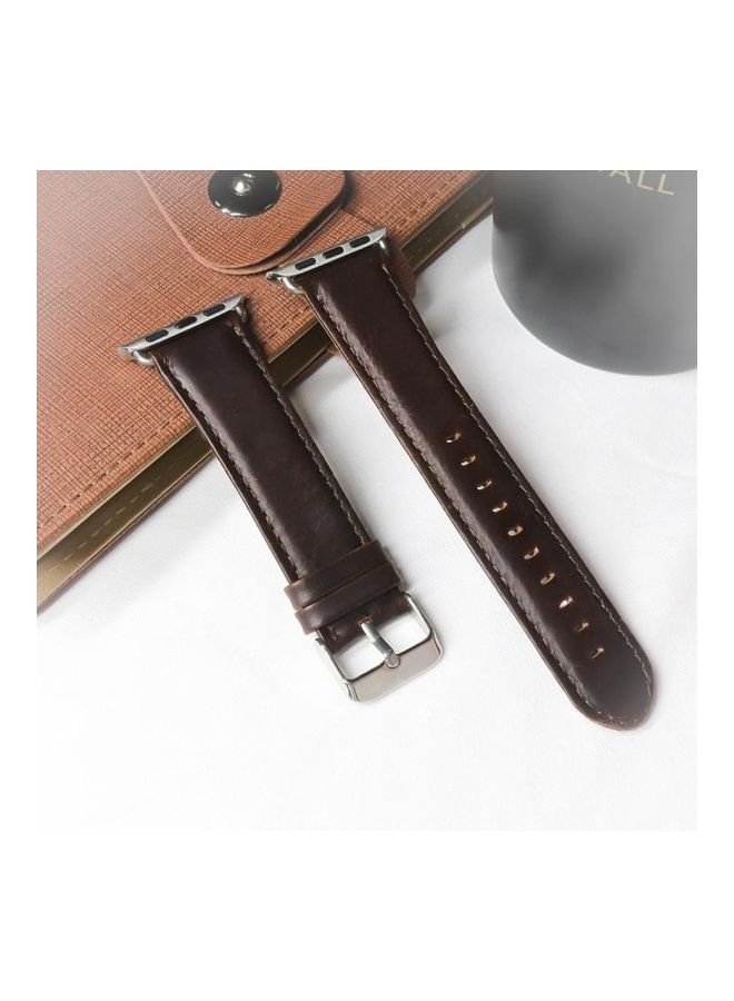 HuHa Replacement Strap For Apple Watch Series Dark Brown - Image 1