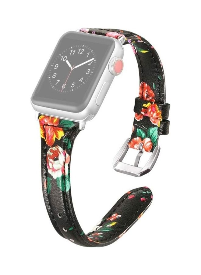 HuHa Replacement Watchband For Apple Watch Black /Red - Image 2