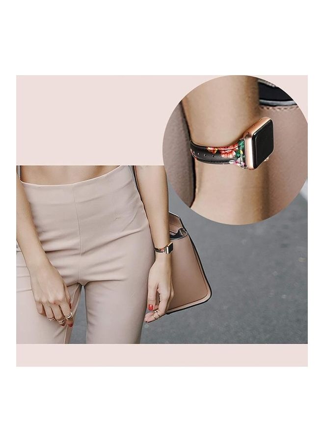 HuHa Replacement Watchband For Apple Watch Black /Red - Image 3