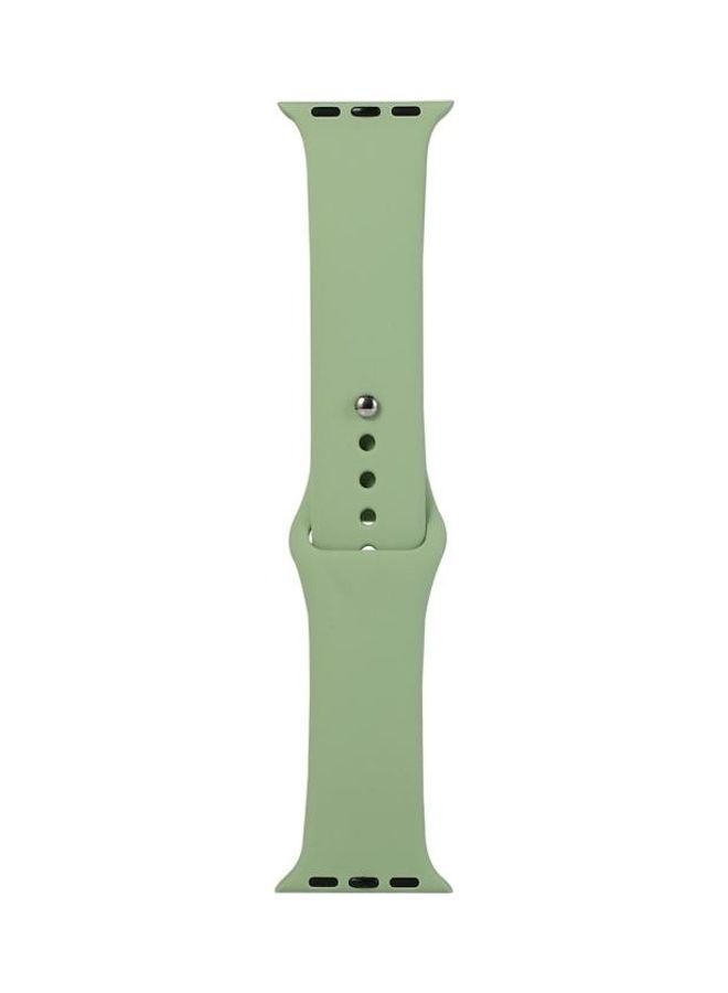 HuHa Replacement Watchband for Apple Watch Series 7/6/5/4/3/2/1/SE 42/44/45mm Green - Image 1
