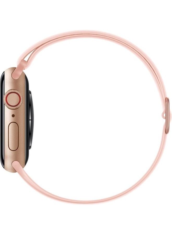 HuHa Elasticity Silicone Replacement Strap Watchband For Apple Watch Series 1/2/3/4/5/6/7/SE 42-44-45mm Pink - Image 3