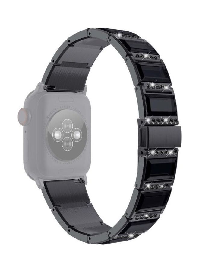 HuHa - Replacement Strap For Apple Watch Series Black/Black - Image 1