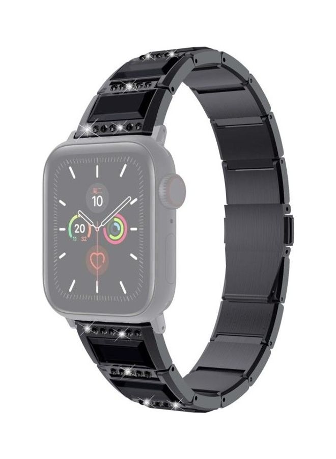 HuHa - Replacement Strap For Apple Watch Series Black/Black - Image 1